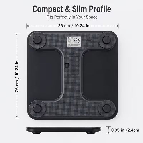 Electronic Scale, Accurate, LED Display Screen And Temperature Display (Can Switch KG And Pounds)