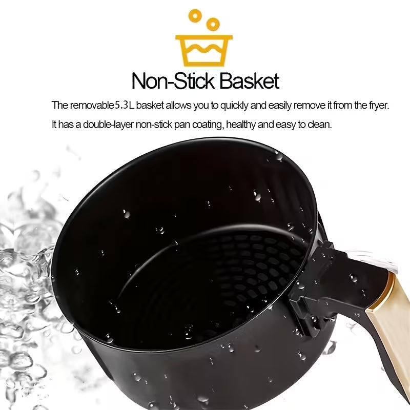 Large Capacity Multifunctional Fully Automatic Intelligent Cooking Air Fryer