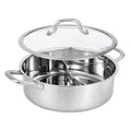 Stainl Steel Hot Pot with Divider