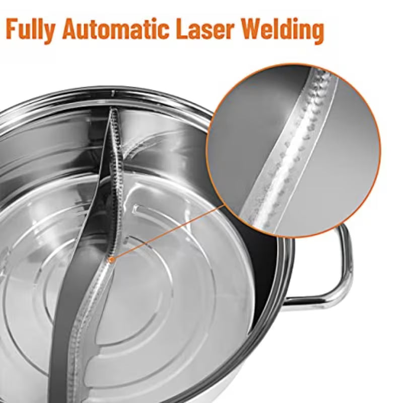 Stainl Steel Hot Pot with Divider